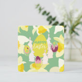 Alles Gute zu Ostern. Einladung (Stehend Vorderseite)