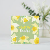 Alles Gute zu Ostern. Einladung (Stehend Vorderseite)