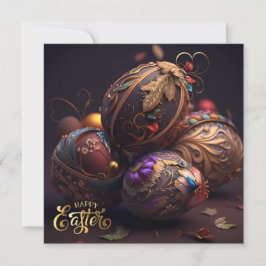 Alles Gute zu Ostern. Magische Ostereier Einladung