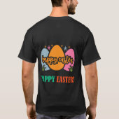 Alles Gute zu Ostern. Niedliche Chicks T-Shirt (Rückseite)