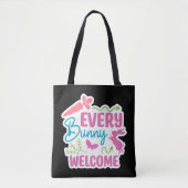 Alles Gute zu Ostern. Niedliche Eier Tasche (Vorderseite)