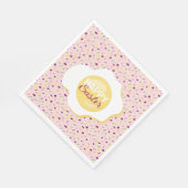 Alles Gute zu Ostern. Serviette (Ecke)