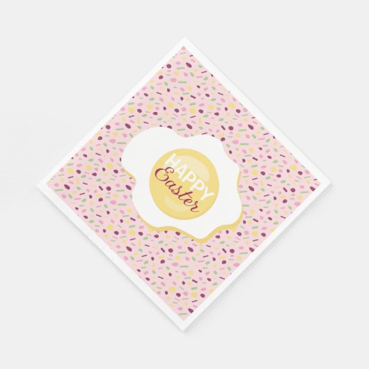 Alles Gute zu Ostern. Serviette (Ecke)