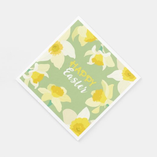 Alles Gute zu Ostern. Serviette (Ecke)