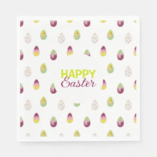 Alles Gute zu Ostern. Serviette (Vorderseite)