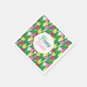 Alles Gute zu Ostern. Serviette (Ecke)