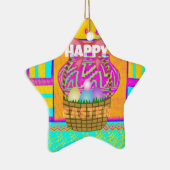 Alles Gute zu Ostern. Wie immer gesegnet bleibe Keramik Ornament (Rechts)