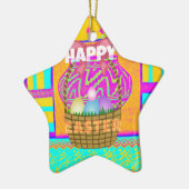 Alles Gute zu Ostern. Wie immer gesegnet bleibe Keramik Ornament (Links)