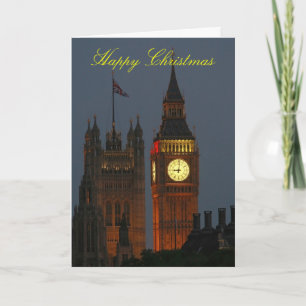 Alles Gute zu Weihnachten - Big Ben-London