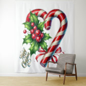 Alles Gute zu Weihnachten Wandteppich (Beispiel)