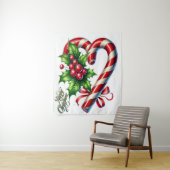 Alles Gute zu Weihnachten Wandteppich (Beispiel)