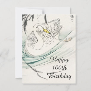 Alles Gute zum 100. Geburtstag.