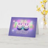 Alles Gute zum 100. Geburtstag Karte (Gelbe Blume)