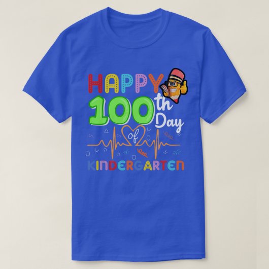 Alles Gute zum 100. Kindergarten Classic TShirt (Design vorne)