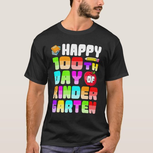 Alles Gute zum 100. Kindergarten-Shirts, Kindersch T-Shirt (Vorderseite)