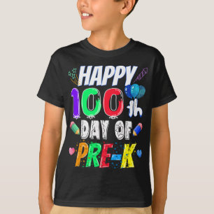 Alles Gute zum 100. Schulgeschenk 100 Tage Pre-K T-Shirt