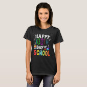 Alles Gute zum 100. Schullehrer oder Student Costu T-Shirt (Vorne ganz)