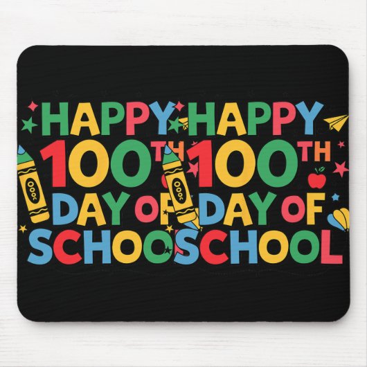 Alles Gute zum 100. Schullehrertag Handy Dr. Mousepad (Vorne)