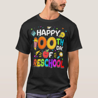 Alles Gute zum 100. Schultag 100 Tage Preschool T T-Shirt