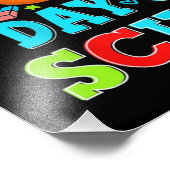 Alles Gute zum 100. Schultag Fotodruck (Ecke)