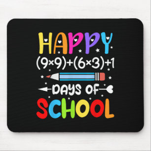 Alles Gute zum 100. Schultag Kinder 100 Tage klüge Mousepad