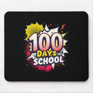 Alles Gute zum 100. Schultag Shirt Jungen 100 Tage Mousepad