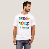 Alles Gute zum 100. Schultag T-Shirt (Vorne ganz)
