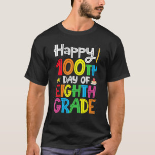 Alles Gute zum 100. Tag der Achten Klasse für Jung T-Shirt