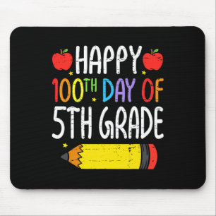 Alles Gute zum 100. Tag der fünften Klasse Lehrer Mousepad