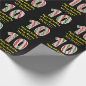 Alles Gute zum 10. Geburtstag & Frohe Weihnachten, Geschenkpapier (Ecke)
