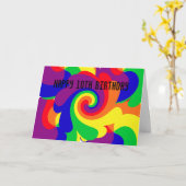 Alles Gute zum 10. Geburtstag Karte (Gelbe Blume)