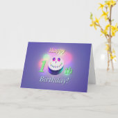 Alles Gute zum 10. Geburtstag Karte (Gelbe Blume)