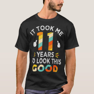 Alles Gute zum 11. Geburtstag Geschenke Brauchten T-Shirt