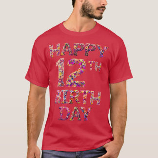 Alles Gute zum 12. Geburtstag T-Shirt