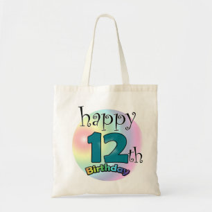 Alles Gute zum 12. Geburtstag Tragetasche