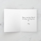 Alles Gute zum 15. Geburtstag Quinceanera Karte (Innenseite)