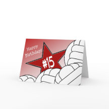 Alles Gute zum 15. Geburtstag, Volleyball Star!