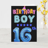 Alles Gute zum 16. Geburtstag Karte (Gelbe Blume)