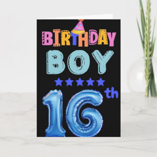 Alles Gute zum 16. Geburtstag Karte