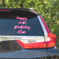 Alles Gute zum 16. Geburtstag Pink Individuelle Na