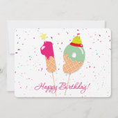 Alles Gute zum 19. Geburtstag Feiertagskarte (Vorderseite)