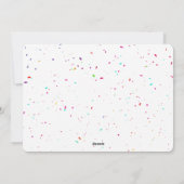 Alles Gute zum 19. Geburtstag Feiertagskarte (Rückseite)