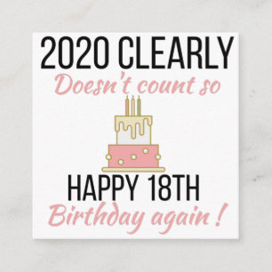 Alles Gute zum 19. Geburtstag, Funny 19. Geburtsta Begleitkarte