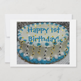 Alles Gute zum 1. Geburtstag! Einladung