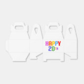 Alles Gute zum 20. Geschenkschachtel (Ungefaltet)