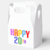 Alles Gute zum 20. Geschenkschachtel (Geöffnet)