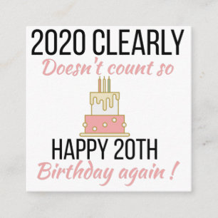 Alles Gute zum 21. Geburtstag, Funny 21. Geburtsta Begleitkarte