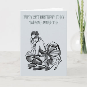 Alles Gute zum 21. Geburtstag meiner Phantastische Karte