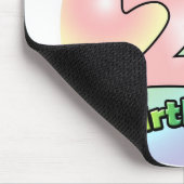Alles Gute zum 21. Geburtstag (Rose) Mousepad (Ecke)