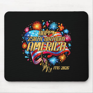 Alles Gute zum 250. Geburtstag Amerika 250 Jubiläu Mousepad